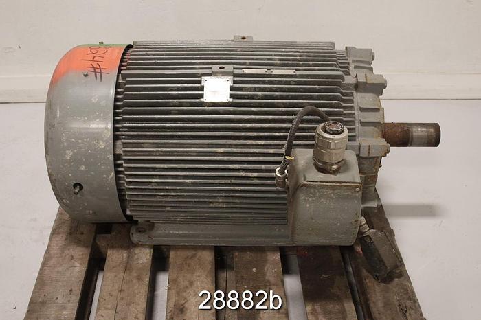Used Westinghouse HSBM AC Motor, 200 Hp, 1186 Rpm #28882