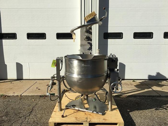 Used 60 GALLON GROEN DTA /3-60 KETTLE – S/S – JACKETED (#9346)