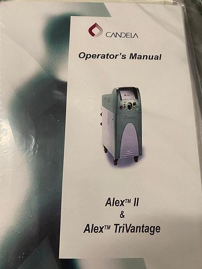 Used 2011 Candela Alex Trivantage Alexandrite 755 , KTP-Qswitched 532 nm, ND YAG 1064