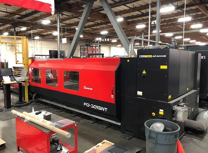 2008 4000 Watt Amada FO-3015NT CNC Laser
