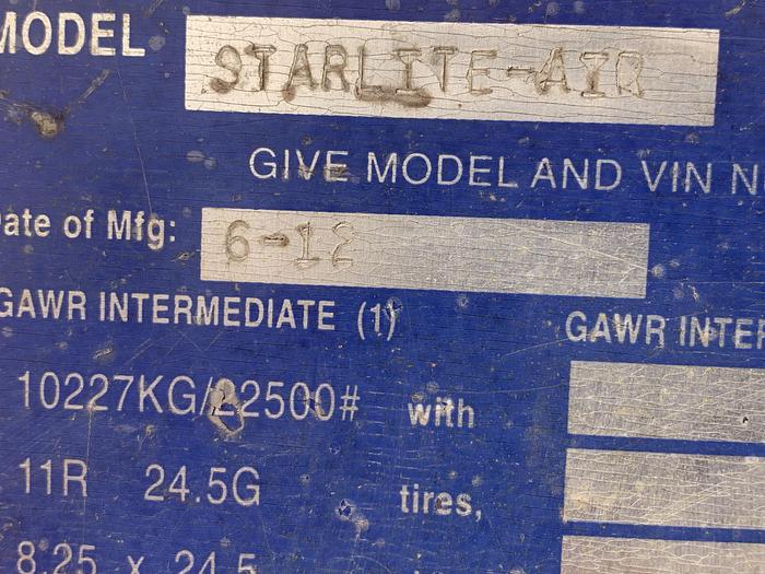 Used 2012 Clements 38 ft Starlite