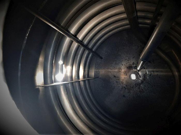 Used Tank, 125 Gallon, Titanium, 550 PSI, Coils, NB# 5018 #S744702