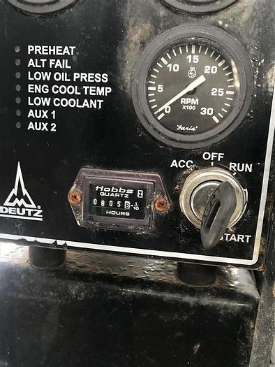 Used 2009 Deutz F4L 912 4 Cylinder Diesel Engine