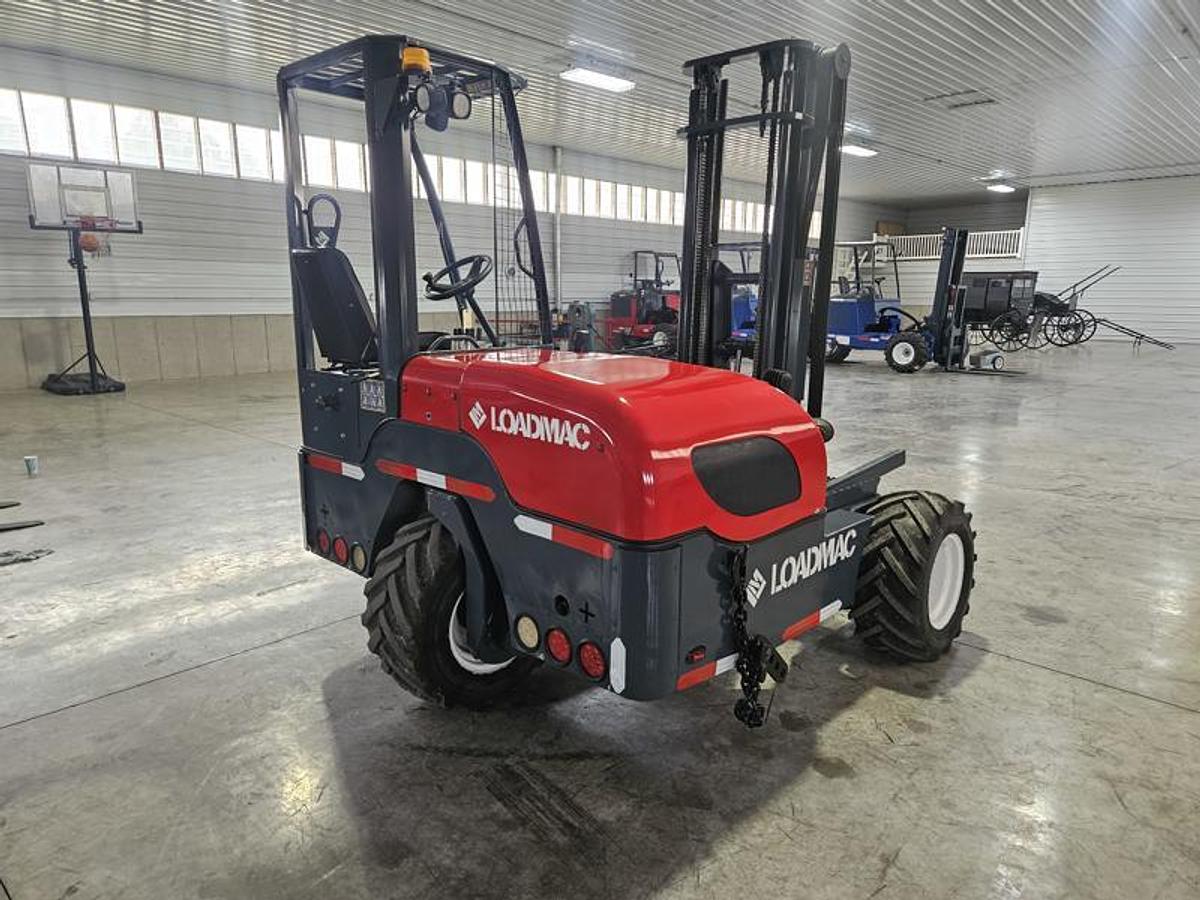 Used 2018 LOADMAC 825.4P 4Way Forklift w/Extended Reach