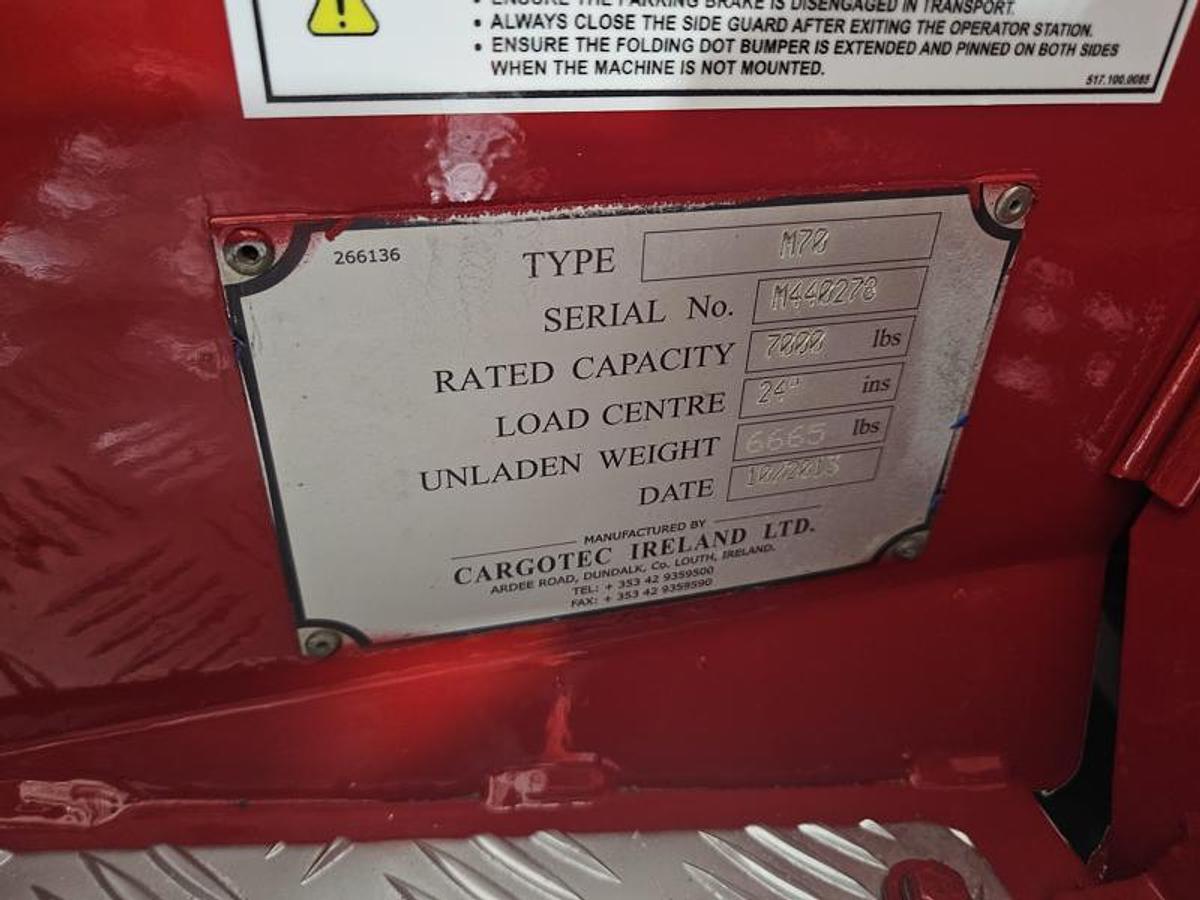 Used 2013 Moffett M70