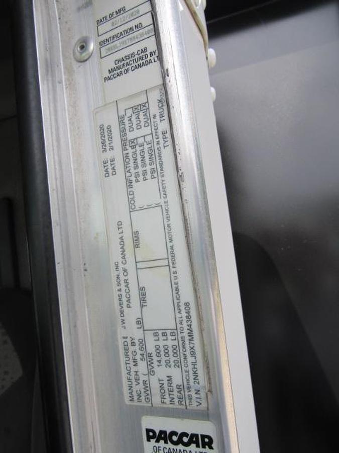 Used 2021 Kenworth T370 Flatbed Truck