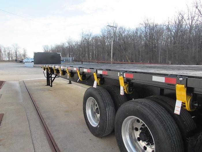 Used 2016 Great Dane Trailers 45' X 102" Flatbed Moffett Trailer