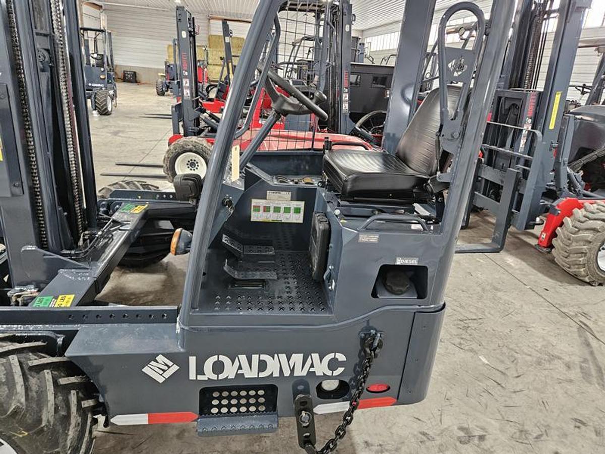 Used 2018 LOADMAC 825.4P   4 Way Forklift w/Extended Reach