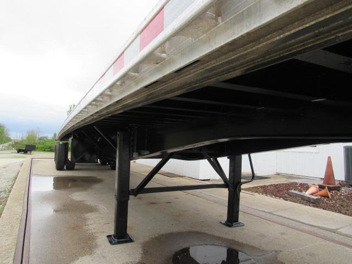 Used 2015 Fontaine 48' X 102" Aluminum Combo Princeton/Moffett Trailer