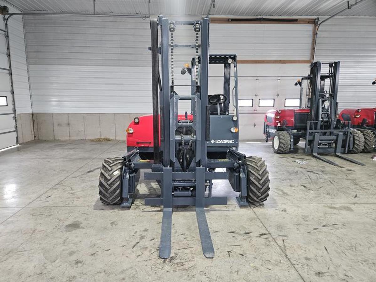 Used 2018 LOADMAC 825.4P 4Way Forklift w/Extended Reach