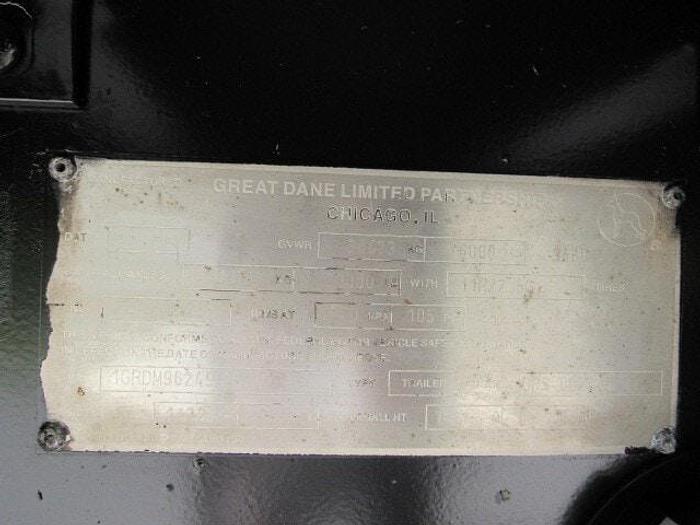 Used 2009 Great Dane Trailers 48' X 102" Flatbed Moffett Trailer