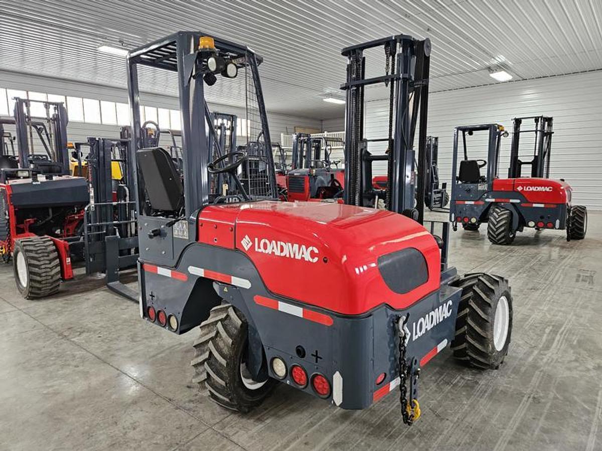Used 2018 LOADMAC 825.4   4 Way Forklift w/Extended Reach