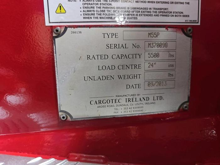Used 2013 Moffett M55.P