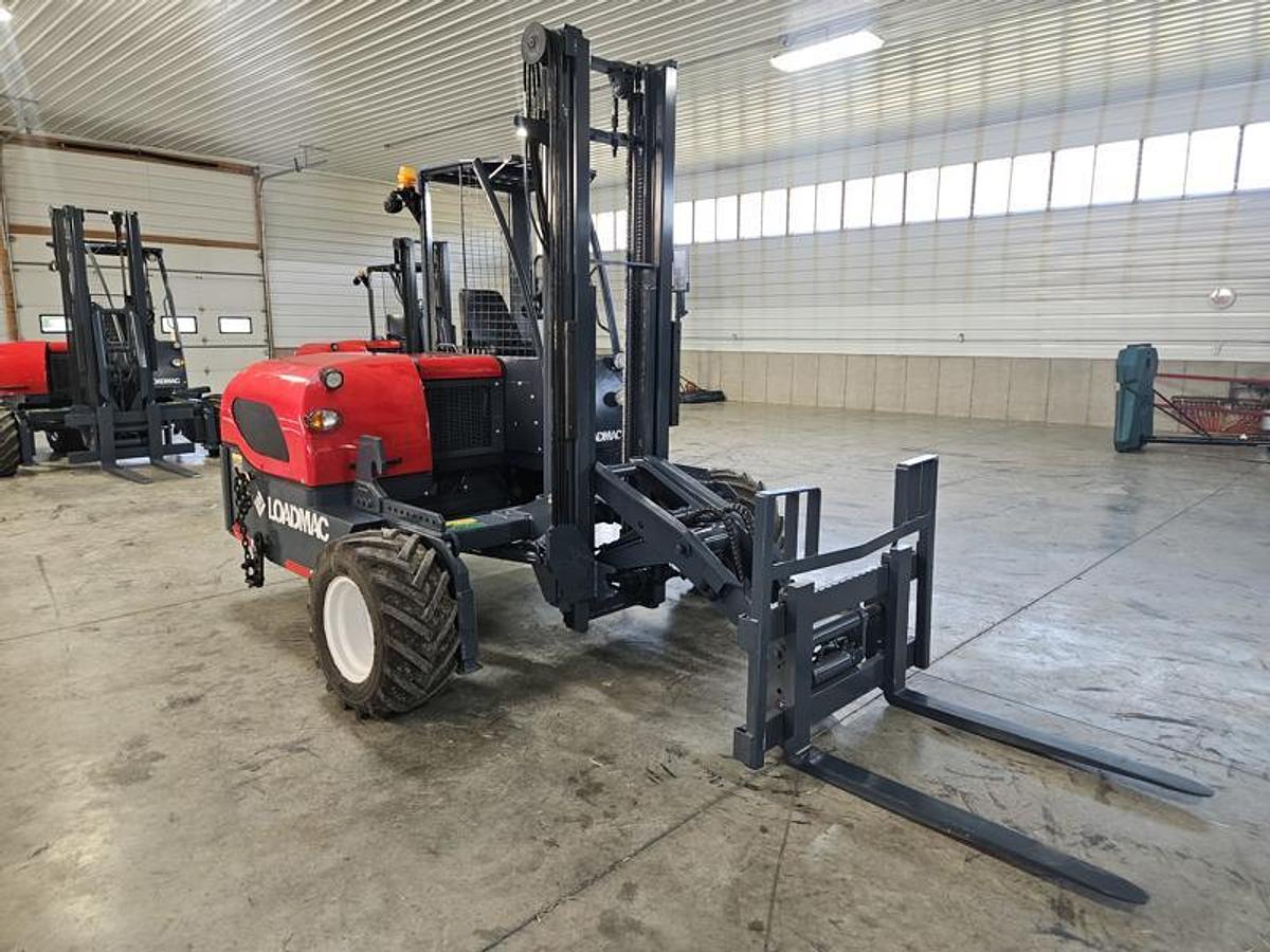 Used 2018 LOADMAC 825 2 Way Forklift w/Extended Reach