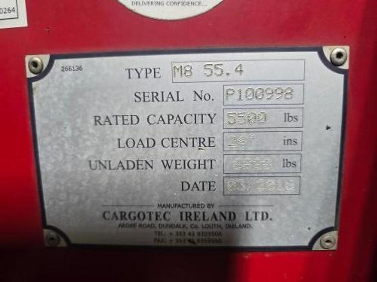 Used 2016 Moffett M8 55.4  4 Way