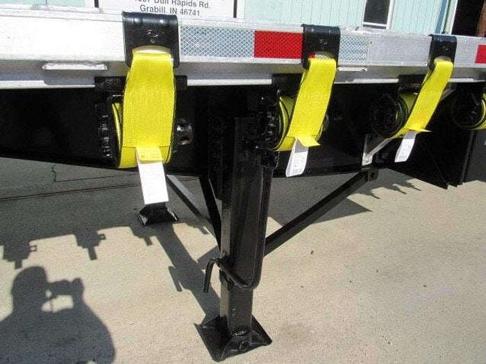 Used 2013 Utility 45' X 102 Aluminum/Steel Combo Flatbed Princeton/Moffett Trailer