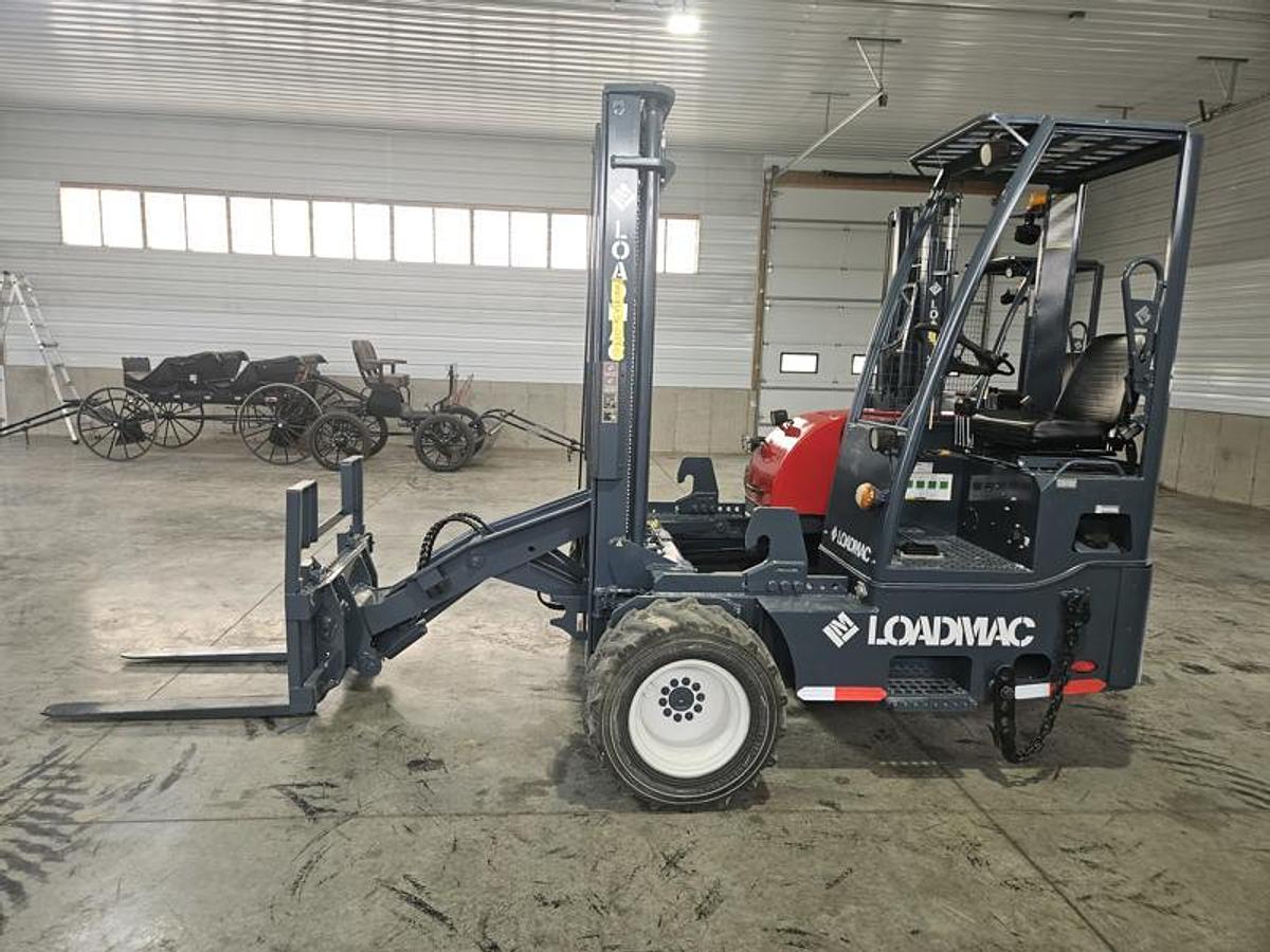 Used 2018 LOADMAC 825  2 Way Forklift w/Extended Reach