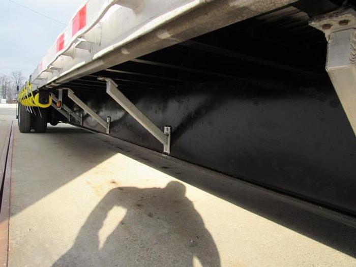 Used 2016 Utility 48' X 102" Alum/Steel Combo Step Deck Trailer Forklift Mount.