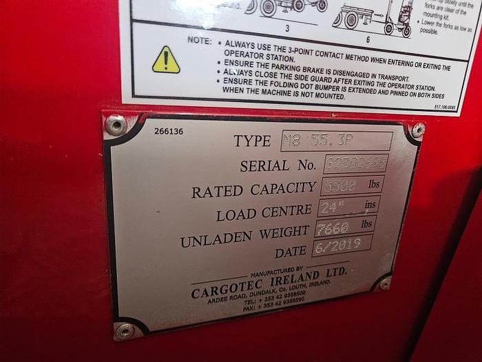 Used 2019 Moffett M8 55.3P