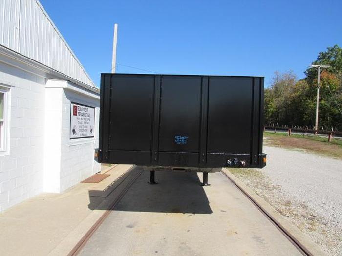Used 2014 Great Dane Trailers  48' X 102" 3 AXLE Flatbed Moffett Trailer