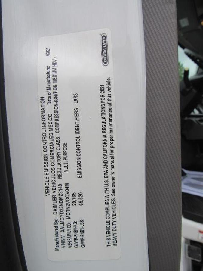 Used 2022 Freightliner M2 106