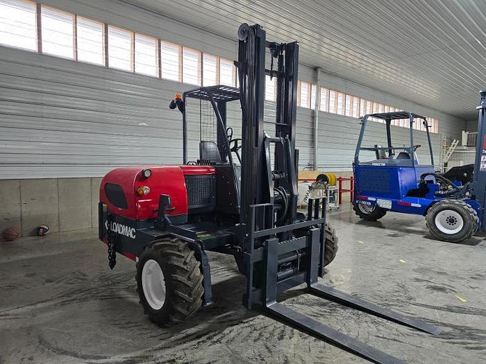 Used 2018 LOADMAC 825  2 Way Forklift w/Extended Reach