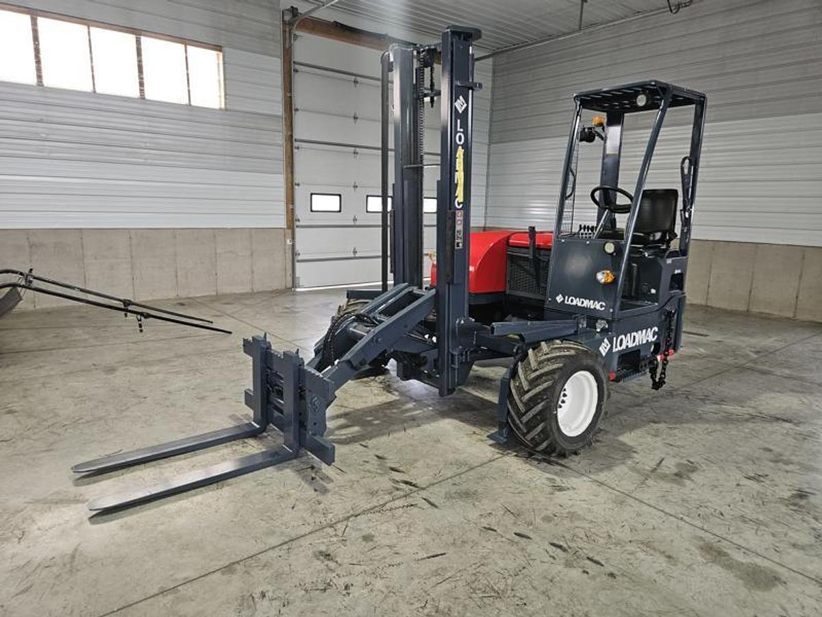 Used 2018 LOADMAC 825.4P 4Way Forklift w/Extended Reach