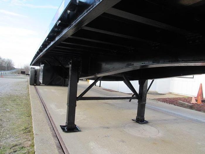 Used 2016 Great Dane Trailers 45' X 102" Flatbed Moffett Trailer
