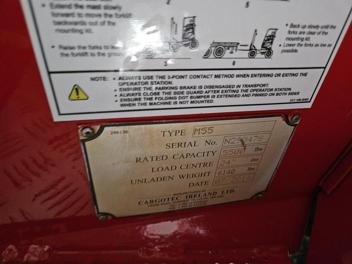 Used 2014 Moffett M55