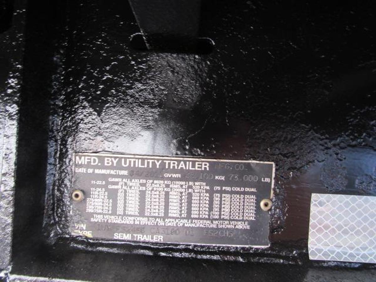 Used 2012 Utility 48' X 102 CURTAIN SIDE Princeton/Moffett Trailer