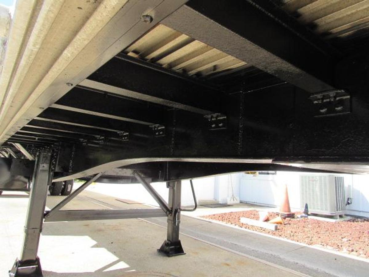 Used 2015 Great Dane Trailers 48 X 102 Aluminum Combo Flatbed Moffett Trailer