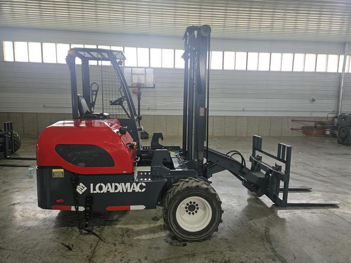 Used 2018 LOADMAC 825 2 Way Forklift w/Extended Reach