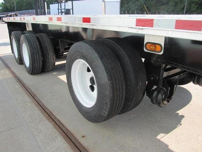 Used 2013 Utility 45' X 102 Aluminum/Steel Combo Flatbed Princeton/Moffett Trailer