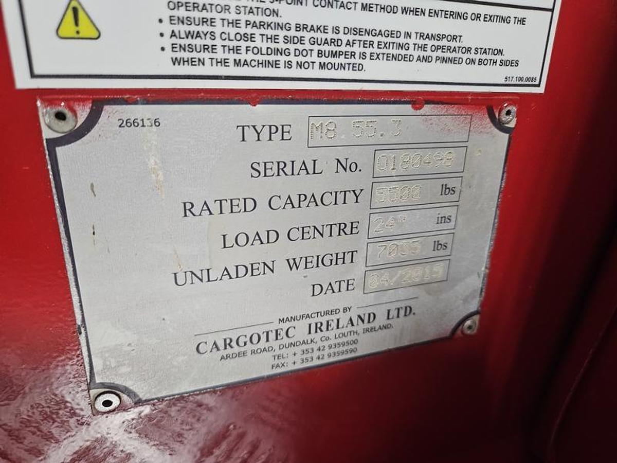 Used 2015 Moffett M8 55.3