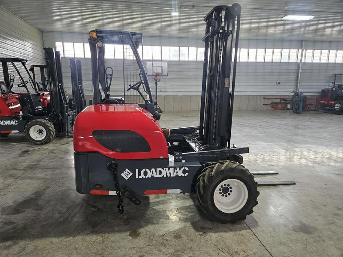 Used 2018 LOADMAC 825.4P 4Way Forklift w/Extended Reach