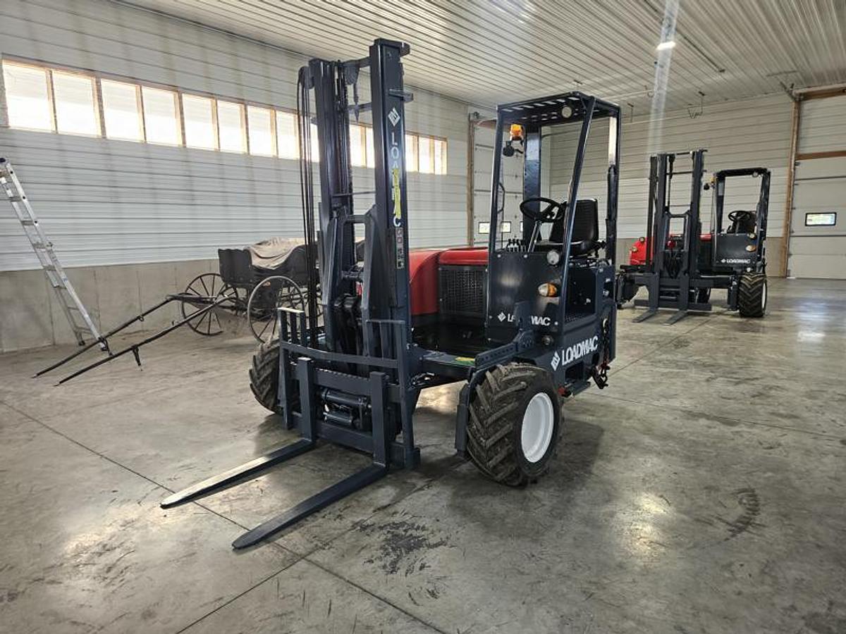 Used 2018 LOADMAC 825  2 Way Forklift w/Extended Reach