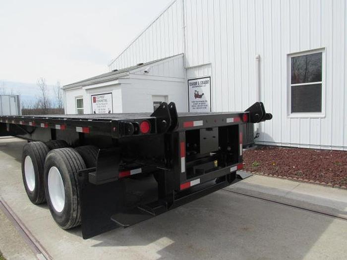 Used 2015 Great Dane Trailers 48' X 102" Flatbed Moffett Trailer