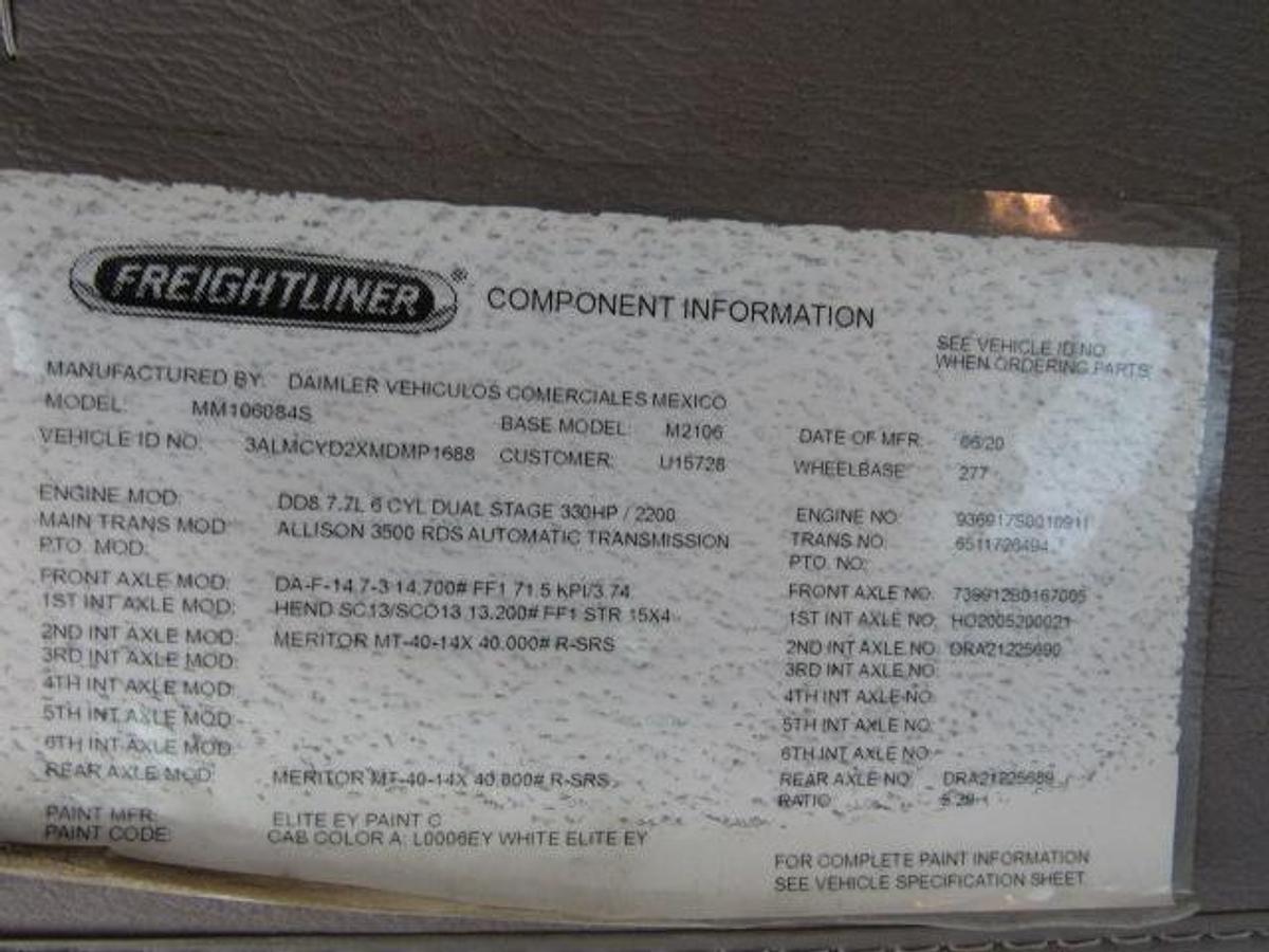 Used 2021 Freightliner M2 106