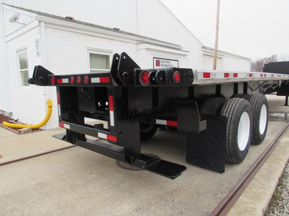Used 2014 Great Dane Trailers 48' X 102" Aluminum Combo Flatbed Moffett Trailer