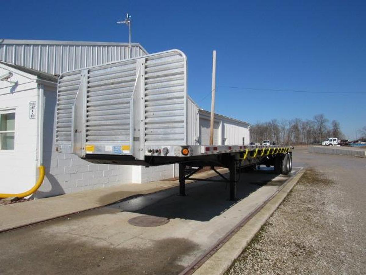 Used 2014 Utility 45' X 102 Alum Combo Princeton/Moffett Trailer
