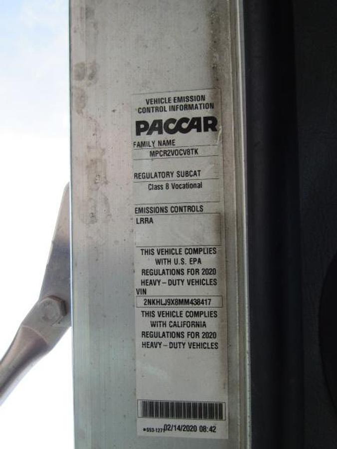 Used 2021 Kenworth T370 Flatbed Truck