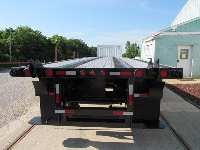 Used 2013 Utility 45' X 102 Aluminum/Steel Combo Flatbed Princeton/Moffett Trailer