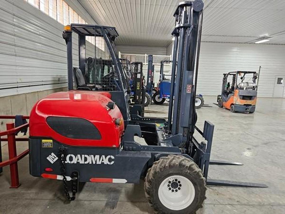 Used 2018 LOADMAC 825  2 Way Forklift w/Extended Reach