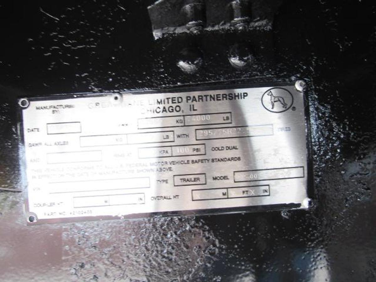 Used 2016 Great Dane Trailers 48' X 102" Flatbed Moffett Trailer