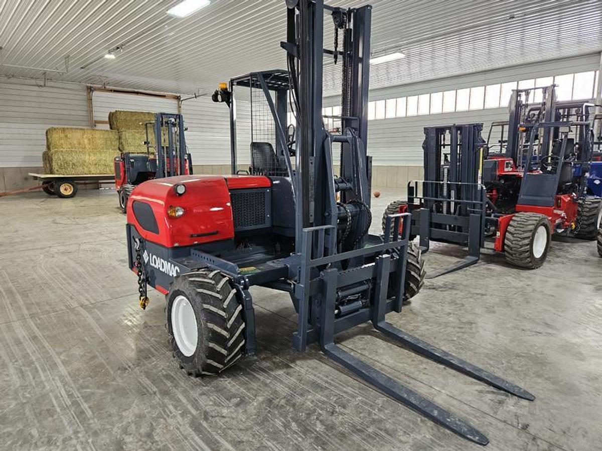 Used 2018 LOADMAC 825.4   4 Way Forklift w/Extended Reach