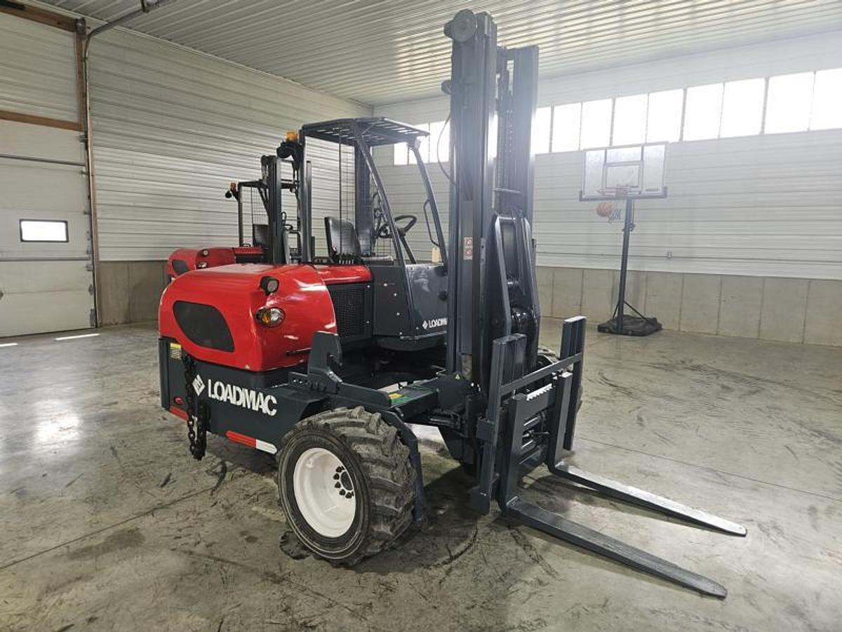 Used 2018 LOADMAC 825 2 Way Forklift w/Extended Reach