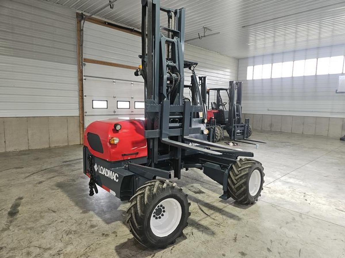 Used 2018 LOADMAC 825.4P 4Way Forklift w/Extended Reach
