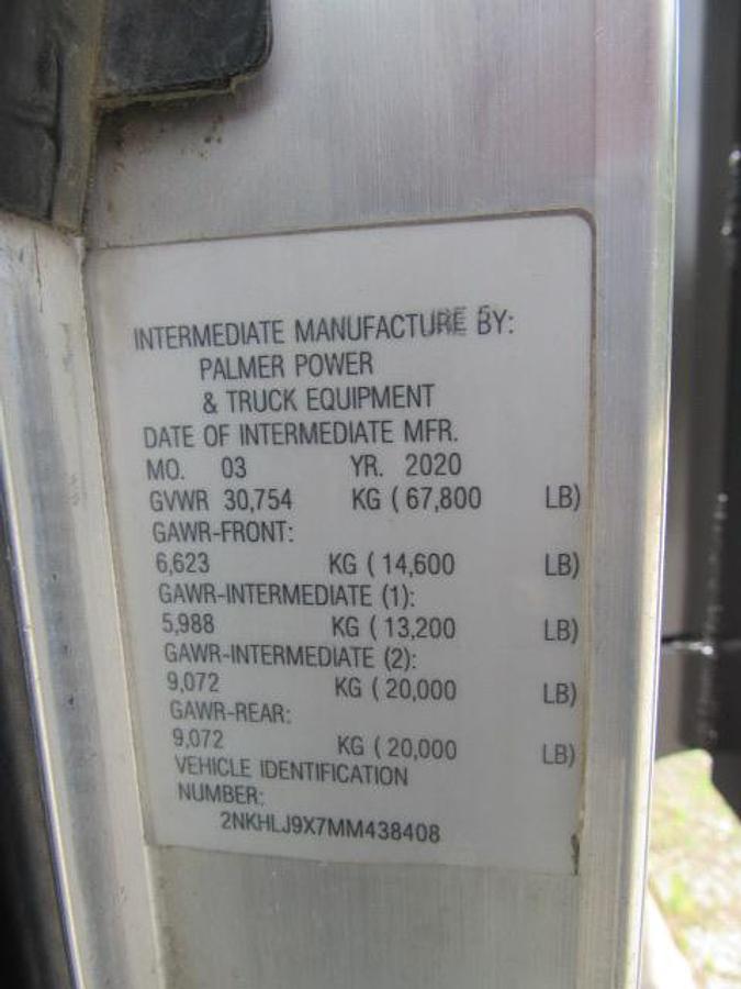 Used 2021 Kenworth T370 Flatbed Truck