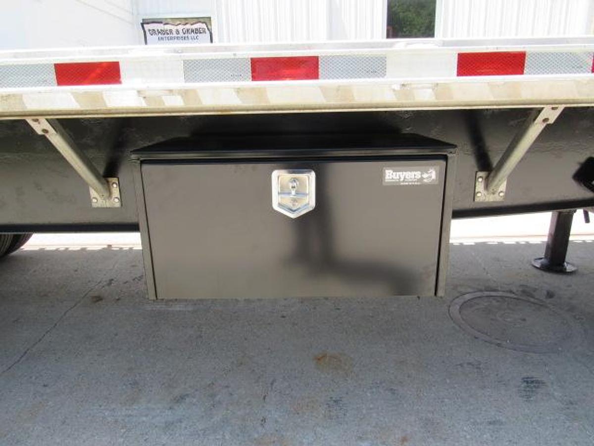 Used 2014 Great Dane Trailers 36' 6" X 102" Aluminum Combo Flatbed Moffett Trailer