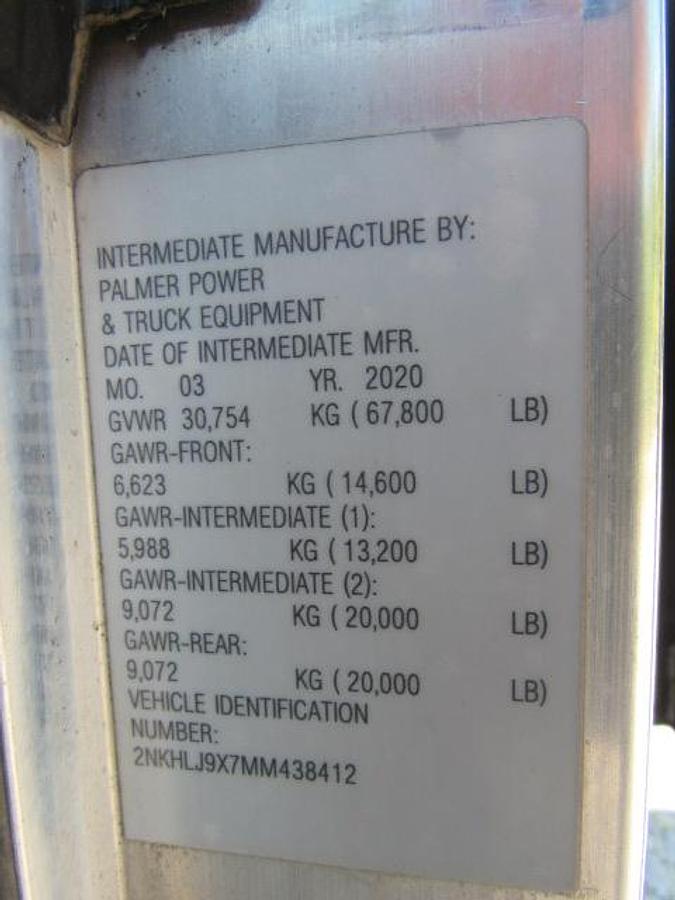 Used 2021 Kenworth T370 Flatbed Truck